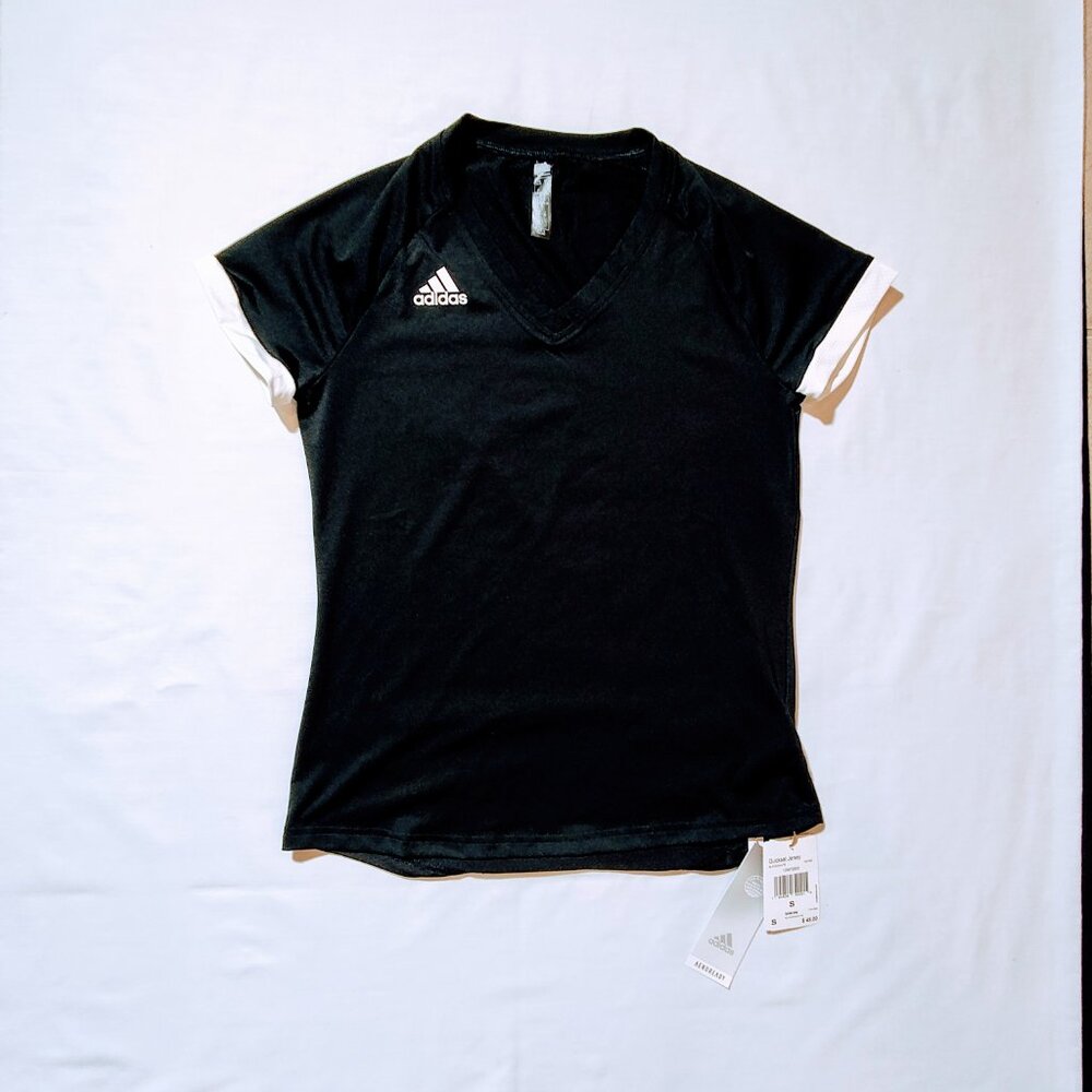 Adidas Women's Small Quickset Short Sleeve‎ Jersey NWT